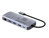 Unitek D1120A01 6-in-1 USB-C Hub W/M.2 SSD Enclosure