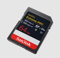 SanDisk Extreme PRO SD UHS-II Card (V90) - 64GB | 128GB | 256GB | 512GB