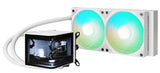 TRYX PANORAMA ARGB 240mm Liquid Cooler AIO with Curved OLED display - Black | White
