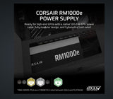 CORSAIR RMe Series RM650e Fully Modular Cybenetics Gold ATX 3.1 Power Supply