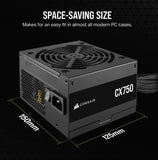 Corsair CX750 750w 80+ Bronze Atx Psu