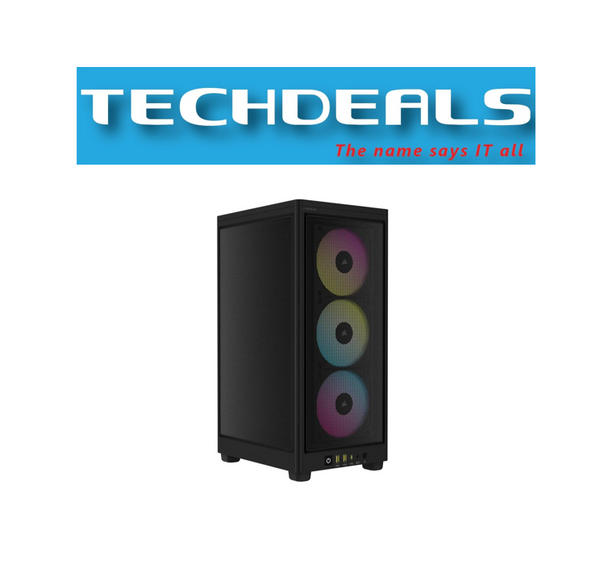 Corsair 2000D Airflow Mini-ITX Case, Black
