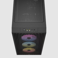Corsair 3000D Airflow RGB Mid-Tower PC Case - Black - 3x AR120 RGB Fans