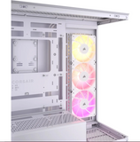CORSAIR 3500X Tempered Glass Micro ATX , White