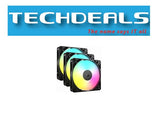 CORSAIR RS120 ARGB 120mm PWM Fans Triple Pack - Black