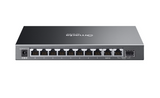 Tp-Link ES210GP Omada 10-Port Gigabit Easy Managed Switch with 8-Port PoE+