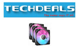 CORSAIR RX RGB Series, iCUE LINK RX120 RGB, 120mm Fan, Triple Pack (Starter Kit)