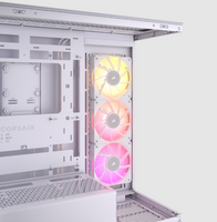 CORSAIR 3500X RGB Tempered Glass Micro ATX , White