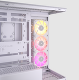 CORSAIR 3500X RGB Tempered Glass Micro ATX , White