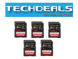 SanDisk Extreme PRO SDXC™ UHS-II Card - 64GB | 128GB | 256GB | 512GB | 1TB
