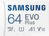 EVO Plus microSDXC UHS-I Card | 64GB | 128GB | 256GB |