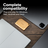 Crucial X10 Pro Portable SSD (Gold) - 2TB | 4TB