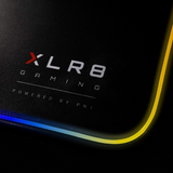 PNY XLR8 Gaming Mouse Pad (Large) with EPIC-X RGB Lighting, size:700 x 300 x 3mm