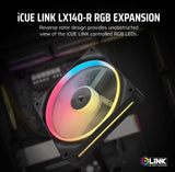 CORSAIR iCUE LINK LX140-R RGB 140mm PWM Reverse Fan Expansion