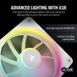 CORSAIR iCUE LINK LX120 RGB 120mm PWM Fan Expansion - White