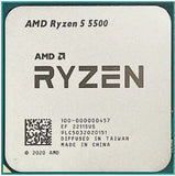 AMD Ryzen AM4 Socket Tray CPU(No Box) Desktop Processor, 3-years Warranty. ( Without Cpu Cooler)