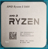 AMD Ryzen AM4 Socket Tray CPU(No Box) Desktop Processor, 3-years Warranty. ( Without Cpu Cooler)
