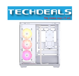 CORSAIR 3500X Tempered Glass Micro ATX , White