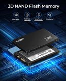 Orico Y20 2.5" SATA 6Gb/s SSD - 256GB | 512GB | 1TB