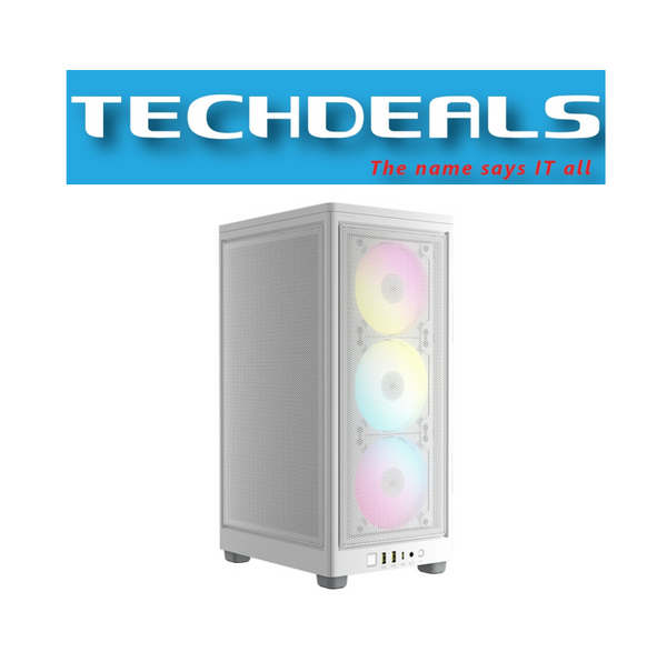 Corsair 2000D Airflow Mini-ITX Case, White