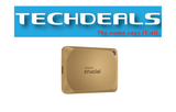 Crucial X10 Pro Portable SSD (Gold) - 2TB | 4TB