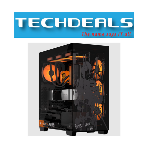 CORSAIR 3500X Tempered Glass Mid-Tower PC Case CALL OF DUTY BLACK OPS 6 EDITION
