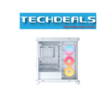 CORSAIR FRAME 4500X RS-R ARGB Panoramic Glass Mid-Tower PC Case, White