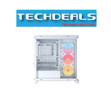 CORSAIR FRAME 4500X LX-R RGB LINK Panoramic Glass Mid-Tower PC Case, White
