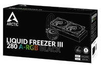Arctic Liquid Freezer III 280 A-RGB Liquid Cooler Black