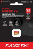 SanDisk SDSQXGN-128G Extreme GO microSD 240MB/s no adp.