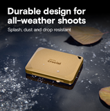 Crucial X10 Pro Portable SSD (Gold) - 2TB | 4TB