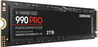 Samsung 990 Pro M.2 NVMe 2.0 PCIe Gen 4.0 x4 SSD Solid State Drive - 1TB