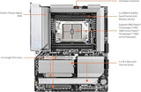 Gigabyte TRX50 AERO D WiFi7 E-ATX sTR5 Motherboard