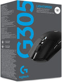 LOGITECH G304 LIGHTSPEED WL GAMING MOUSE BLACK/WHITE (2Y)