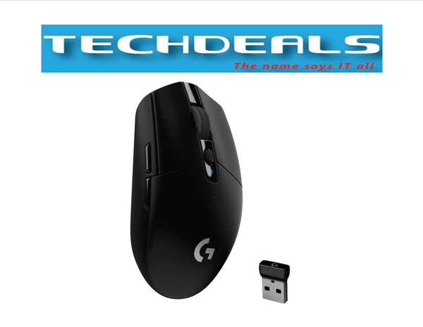 LOGITECH G304 LIGHTSPEED WL GAMING MOUSE BLACK/WHITE (2Y)