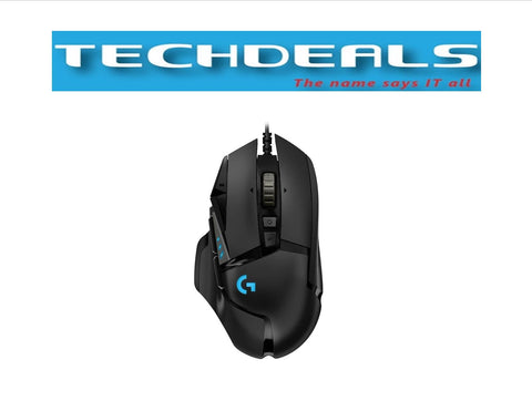 LOGITECH G502 HERO PERFORMANCE RGB MOUSE (2Y)