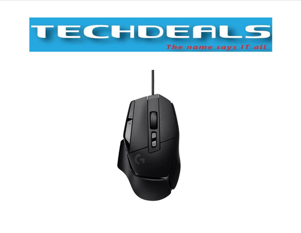 LOGITECH G502 X WIRED GAMING MOUSE BLACK/WHITE (2Y)