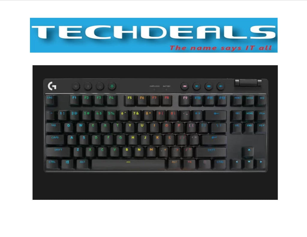 LOGI PRO X TKL LIGHTSPEED KB BLACK/WHITE/MAGENTA (GX-BROWN) 2Y