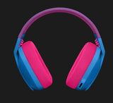 LOGITECH G435 WIRELESS GAMING HEADSET BLACK/WHITE/BLUE (2Y)