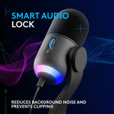 LOGI YETI GX DYNAMIC RGB GAMING MICROPHONE BLK 2Y