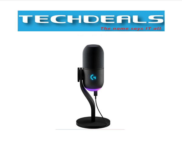 LOGI YETI GX DYNAMIC RGB GAMING MICROPHONE BLK 2Y