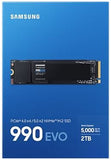 Samsung 990 EVO Gen 5.0 NVMe M.2 2280 SSD 1TB | 2TB