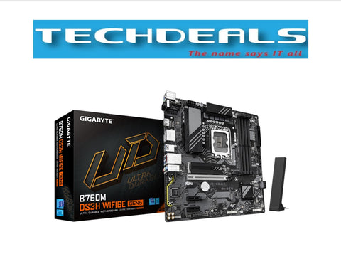 Gigabyte B760M DS3H WiFi6E Gen5 DDR5 M-Atx LGA1700