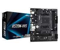 Asrock A520M-HVS Ryzen AM4 M-Atx Board