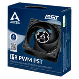 ARCTIC P8 PWM PST (Black)