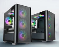 Tecware Nexus Air M3 M-Atx Case 6xARGB Fans Black