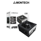 Montech AP600 600W 80+ Atx Psu Black