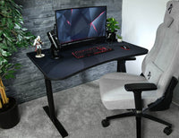 Arozzi ARENA FRATELLO Gaming Desk Black/Dark Grey