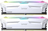 Lexar Ares RGB DDR5 6400Mhz CL32 32GB(2x16GB) Desktop RAM Black | White