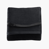 Arozzi Lumbar Support Pillow Velvet Black
